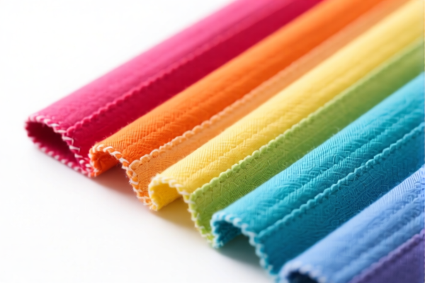 Colored cotton woven lining fabric