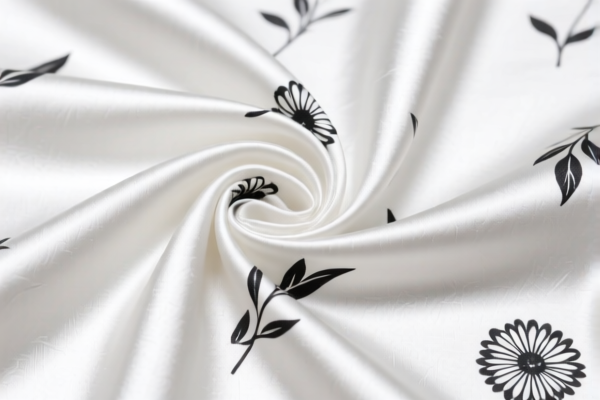 Printed Cotton Satin Fabric