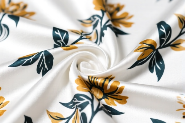 Printed Cotton Satin Fabric