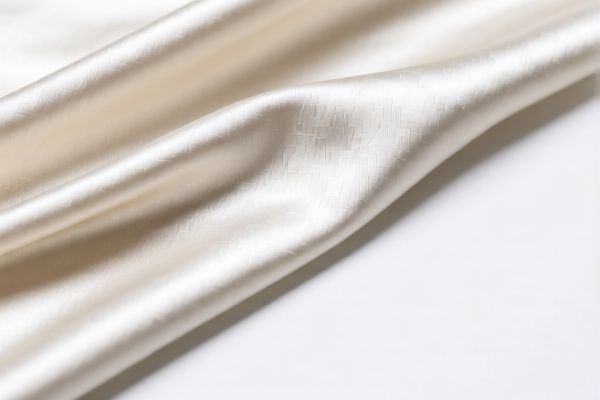 Printed cotton twill satin fabrics