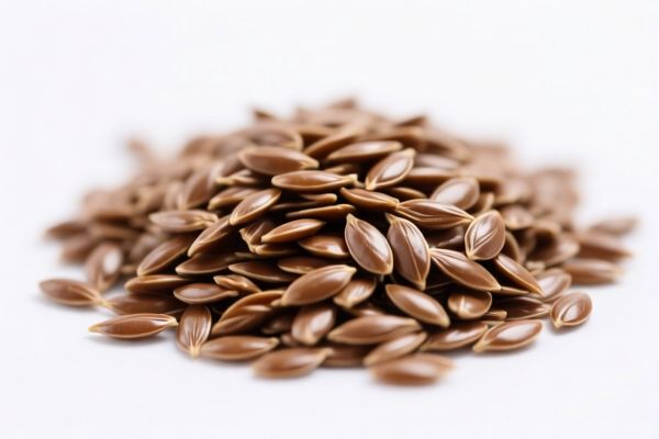 Flax fiber waste