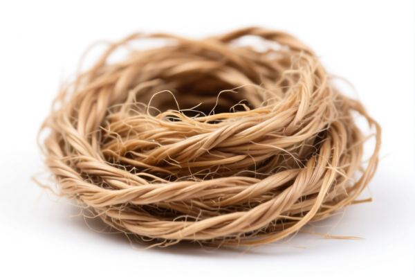 Unspun flax fiber