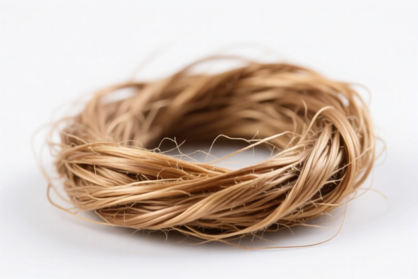 Unspun flax fiber