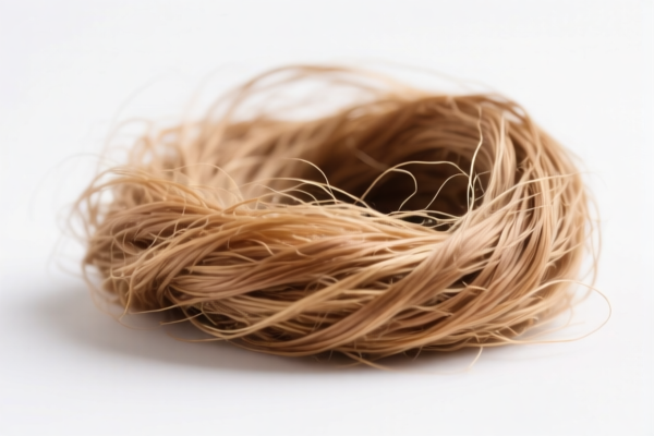 Unspun flax fiber