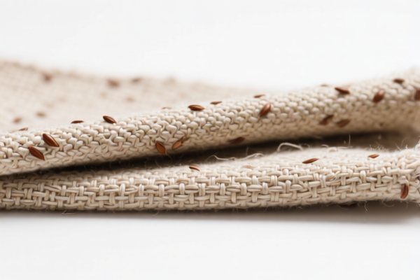 Flax Blended Woven Fabric Containing Cotton and Man