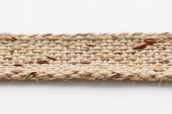 Flax Blended Woven Fabric Containing Cotton and Man