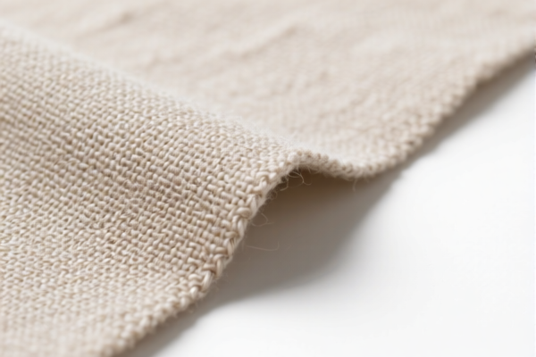 Flax Wool Blend Woven Fabric