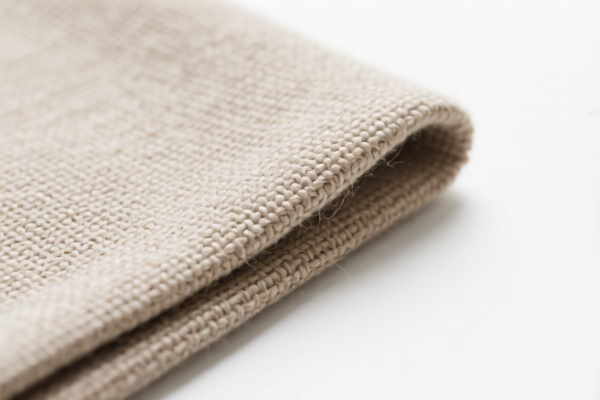 Flax Wool Blend Woven Fabric