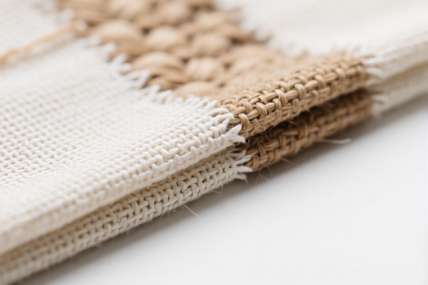 Woven flax blended fabric