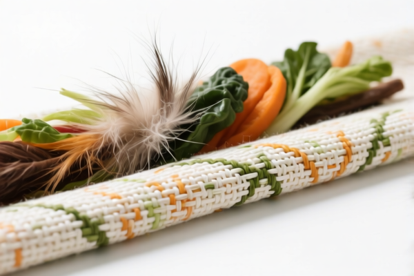 Fine animal hair blended vegetable textile woven fabrics