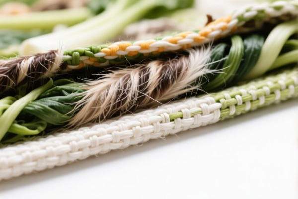 Fine animal hair blended vegetable textile woven fabrics