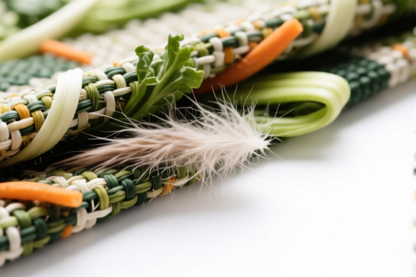Fine animal hair blended vegetable textile woven fabrics