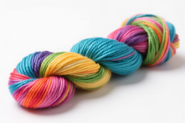 Colored Modacrylic Multifilament Yarn
