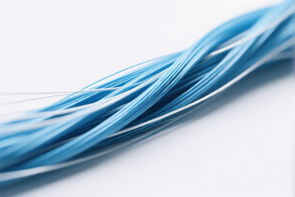 Medical artificial fiber filament