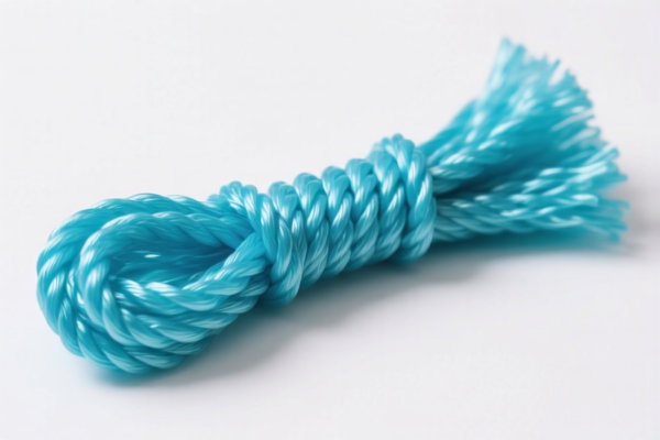 Polypropylene monofilament rope
