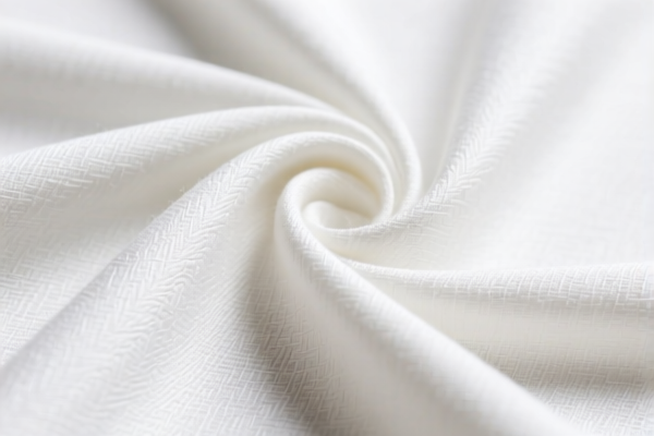 Bleached polyester filament fabric