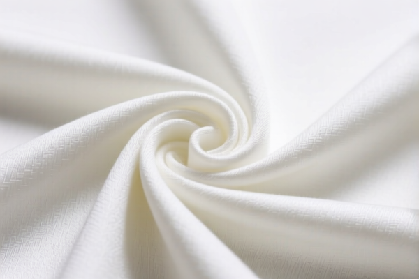 Bleached polyester filament fabric