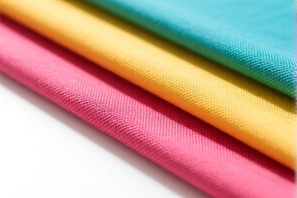 Colored Polyester Plain Woven Fabric (31