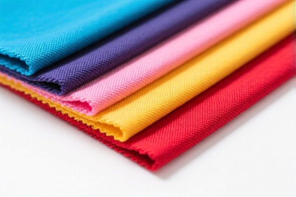 Colored Polyester Plain Woven Fabric (31