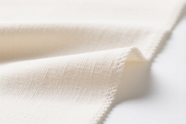 Unbleached polyester plain woven fabric