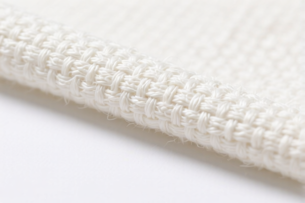 Bleached Synthetic Filament Blended Cotton Woven Fabric