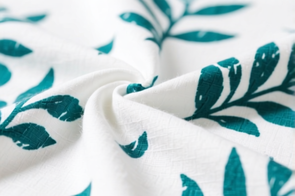 Bleached Synthetic Filament Cotton Blend Printcloth