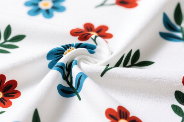 Printed Cotton Polyester Fabric
