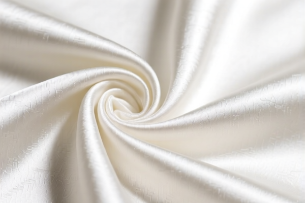 Printed cotton blend satin woven fabrics