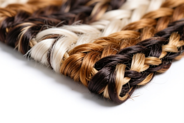 Dyed synthetic filament_animal hair blended woven fabrics, not combed, twill weave