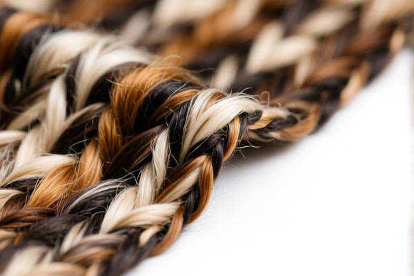 Dyed synthetic filament_animal hair blended woven fabrics, not combed, twill weave