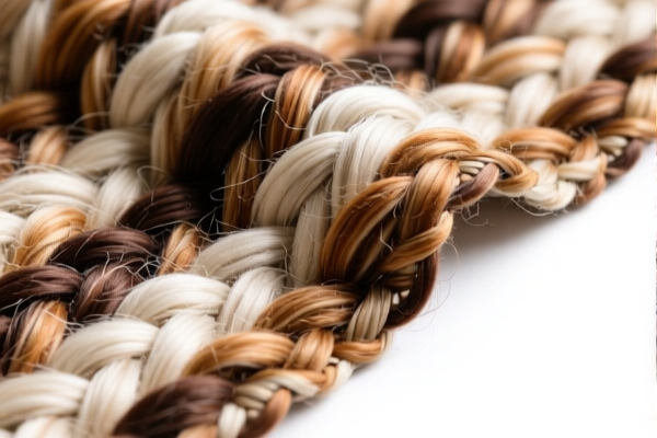Dyed synthetic filament_animal hair blended woven fabrics, not combed, twill weave