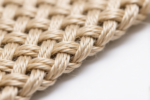 Woven fabric of synthetic filament yarn with multi
