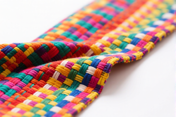 Colored Printed Woven Fabric