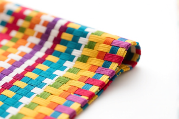 Colored Printed Woven Fabric