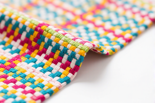 Colored Printed Woven Fabric