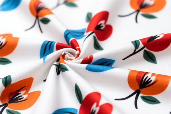 Polyester Reactive Printed Fabric