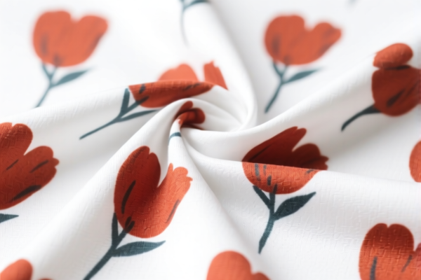 Polyester Reactive Printed Fabric
