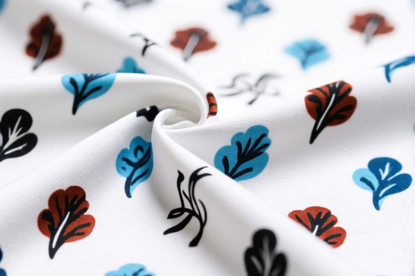Polyester Reactive Printed Fabric