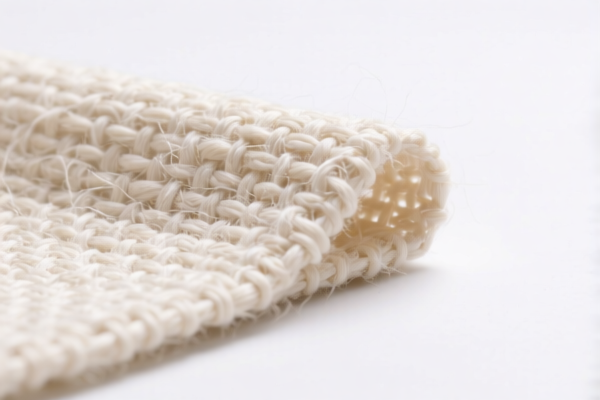 Unbleached or Bleached Fine Animal Hair Blend Woven Fabric