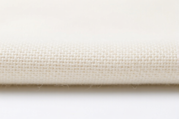 Unbleached or Bleached Wool Blend Woven Fabric