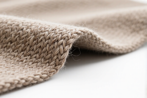 Wool_Fine Animal Hair Blend Uncombed Woven Fabric (Unbleached)