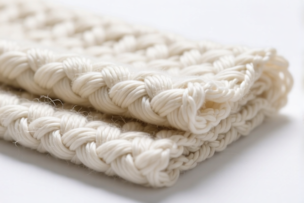 Bleached woven fabrics of synthetic filament yarn mixed with wool