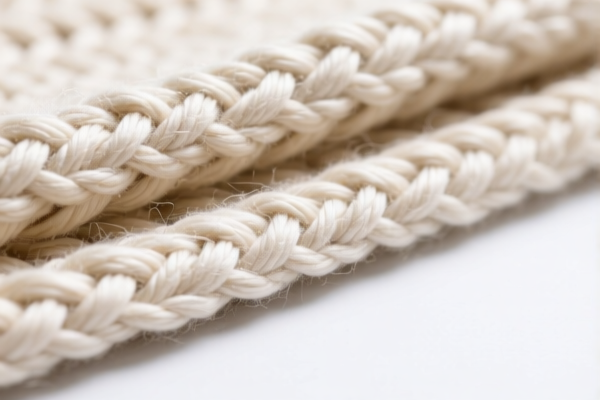 Bleached woven fabrics of synthetic filament yarn mixed with wool