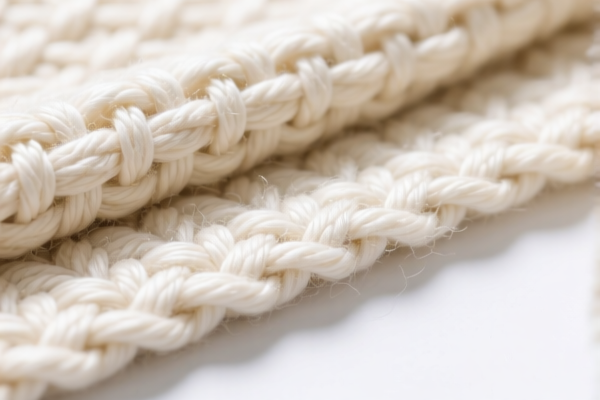 Bleached woven fabrics of synthetic filament yarn mixed with wool
