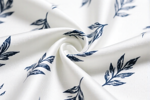 Bleached Printed Artificial Filament Fabric