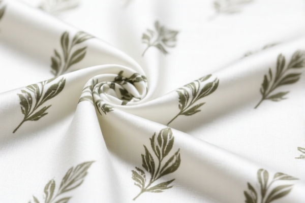 Bleached Printed Artificial Filament Fabric