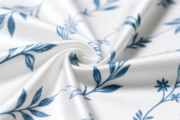 Bleached Printed Artificial Filament Fabric