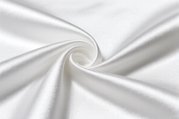 Printed artificial filament satin weave fabric