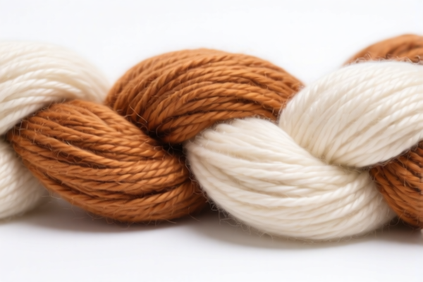 Household textile synthetic staple fiber yarn