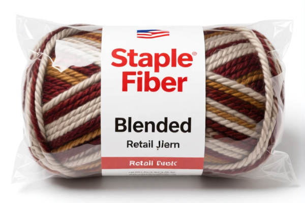 Staple Fiber Blended Yarn (Retail Packaged)